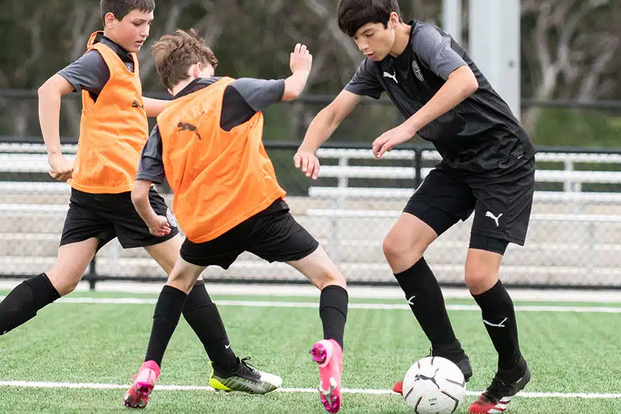 High-intensity sessions for aspiring football pros